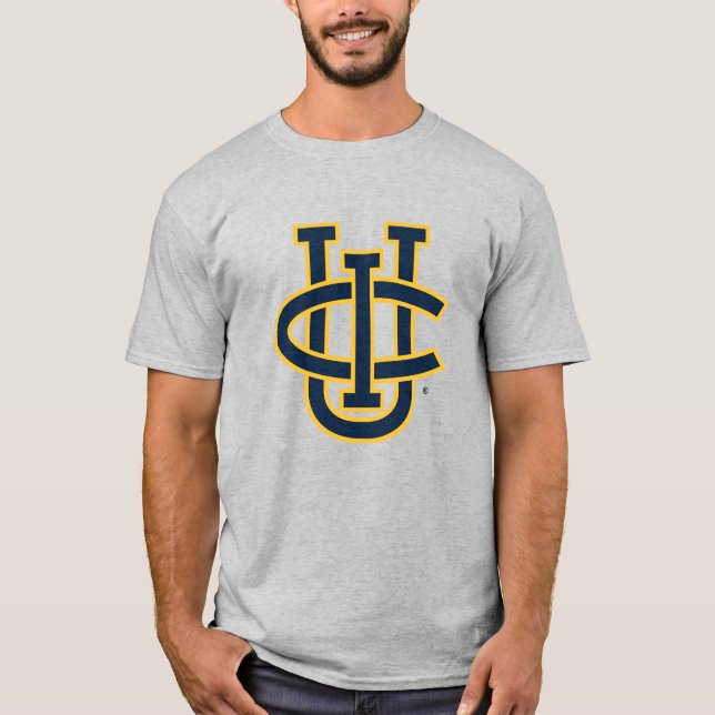 Camiseta Logotipo da Universidade da Califórnia em Irvine (Frente)