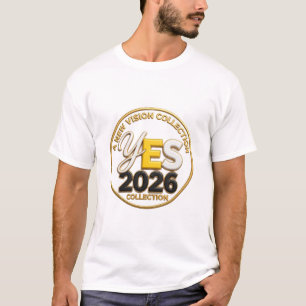 Camiseta Logotipo da Visão da Marca E 2026