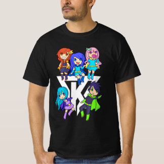 Camiseta Logótipo das meias de vida Gacha