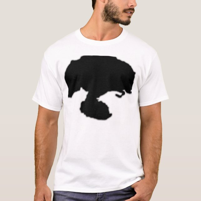 Camiseta Logotipo das produções de N2ition (branco) (Frente)