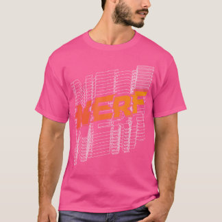 Camiseta Logotipo de ação Nerf Silhouette Empilhada Nerf