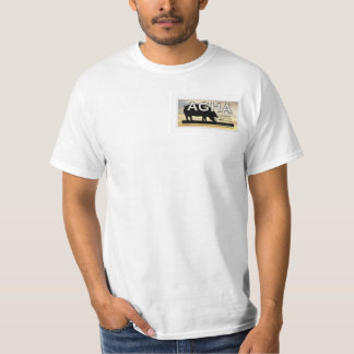 Camiseta Logotipo de AGHA no Tshirt dos homens