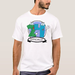 Camiseta Logotipo de Aniversário Oficialmente 24