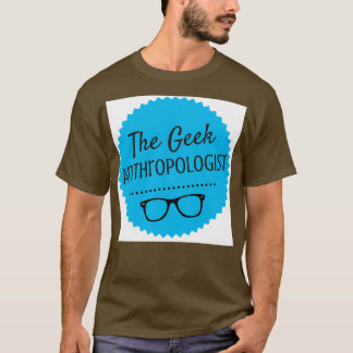 Camiseta Logotipo de antropólogo do Geek