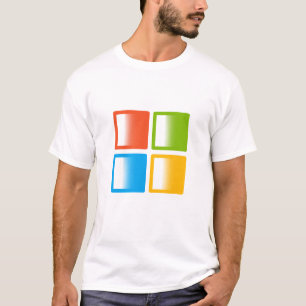 Camiseta Logotipo de Arte da Microsoft