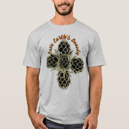 Camiseta Logotipo de Artichoke Minimalista - Salvar a Belez