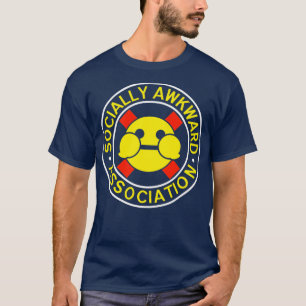 Camiseta Logotipo de associação socialmente recomendável