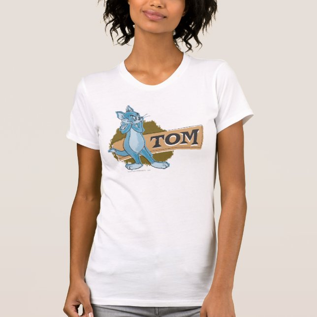 Camiseta Logotipo de atitude do Tom (Frente)