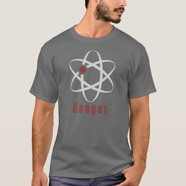 Camiseta Logotipo de Atomkraft com perigo (Frente)
