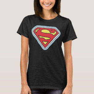 Camiseta Logotipo de banda desenhada da Supergirl
