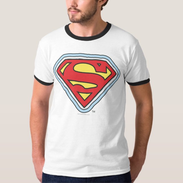 Camiseta Logotipo de banda desenhada da Supergirl (Frente)