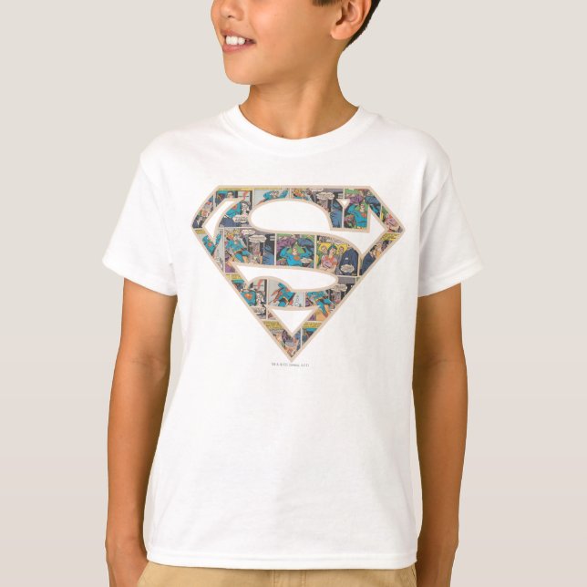 Camiseta Logotipo de banda desenhada da Supergirl (Frente)