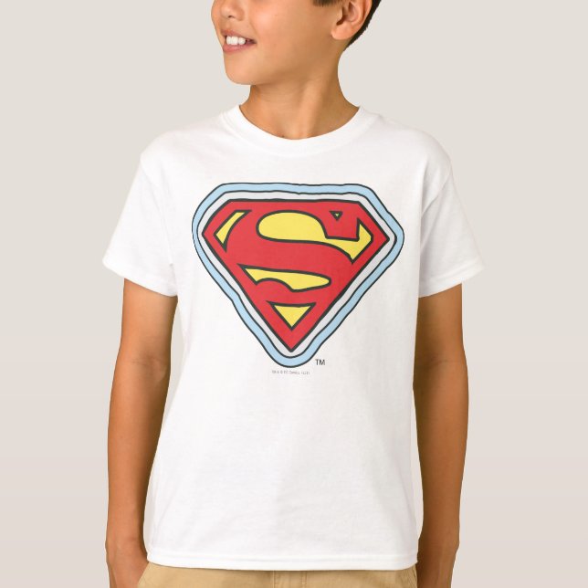 Camiseta Logotipo de banda desenhada da Supergirl (Frente)