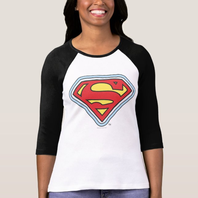 Camiseta Logotipo de banda desenhada da Supergirl (Frente)