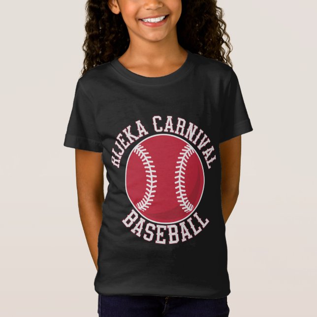 Camiseta Logotipo de baseball do Carnaval Rijeka (Frente)