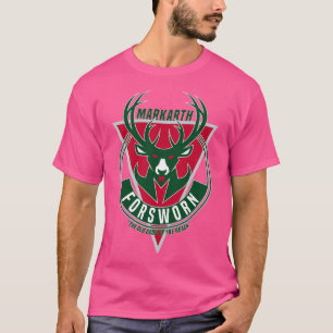 Camiseta Logotipo de Basquete da Markarth Forswort