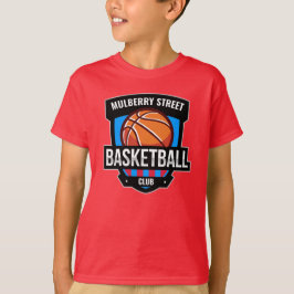 Camiseta Logotipo de basquete personalizado