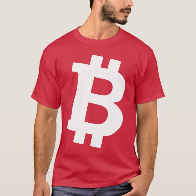 Camiseta Logotipo de Bitcoin (Frente)