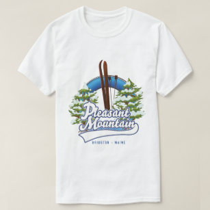 Camiseta Logotipo de Bridgton de Esqui Montanha.