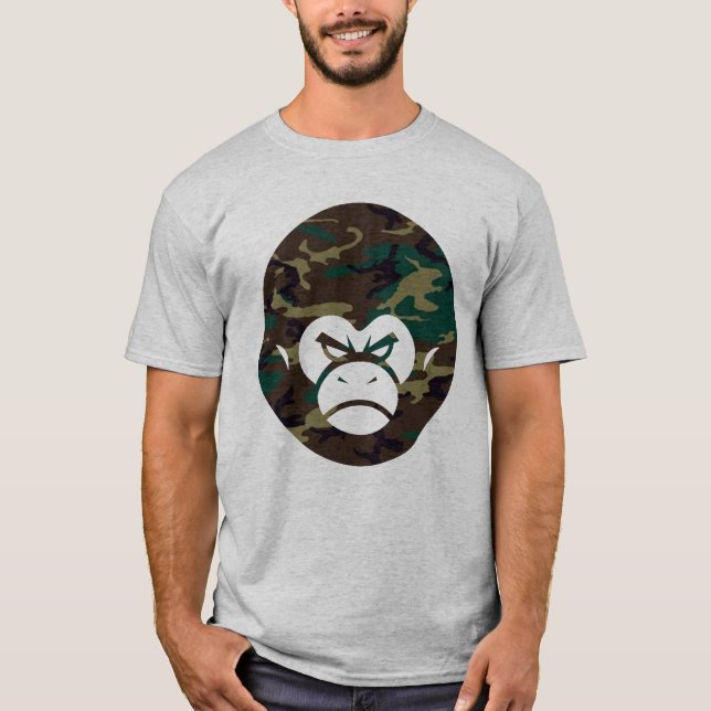 Camiseta Logotipo de Camo (Frente)
