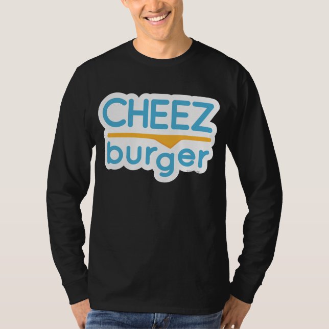 Camiseta Logotipo de Cheezburger (cor) (Frente)