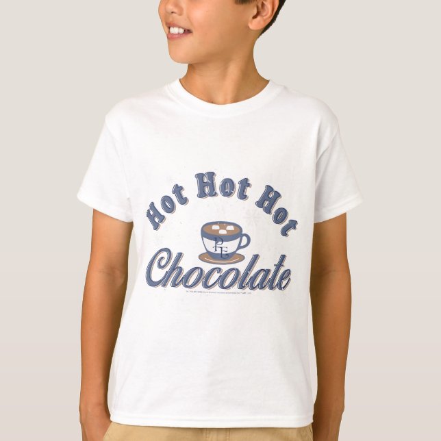 Camiseta Logotipo de chocolate quente quente polar Express (Frente)