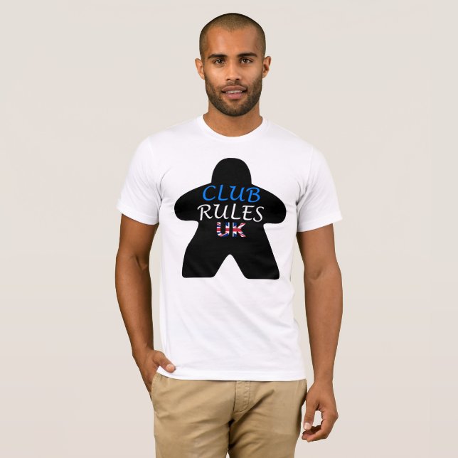 Camiseta Logotipo de ClubRulesUK (Frente Completa)