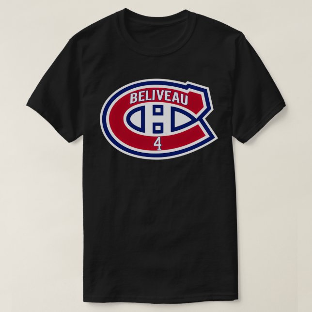 Camiseta Logotipo de Creveau Habs (Frente do Design)