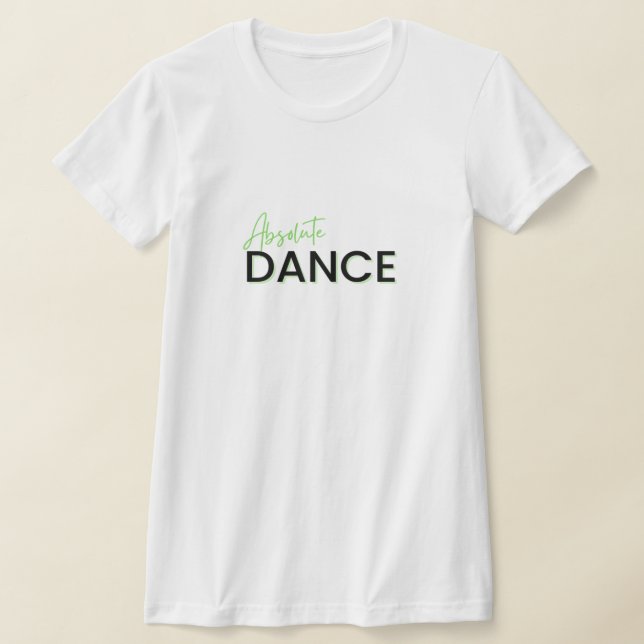 Camiseta Logotipo de dança absoluta (Postura )