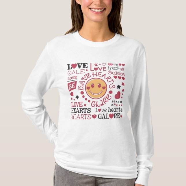 Camiseta Logotipo de desenho animado (Frente)