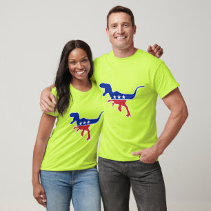 Camiseta Logotipo de Dino Party