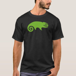 Camiseta Logotipo de distribuição Linux OpenSUSE