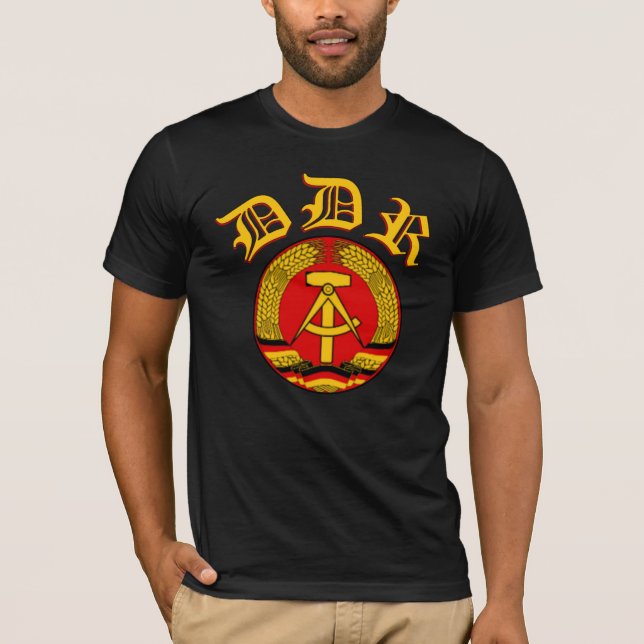 Camiseta Logotipo de East Germany (RDA) (Frente)
