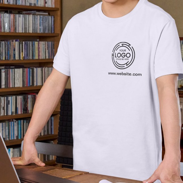 Camiseta Logotipo de empresa personalizado (Custom Company Branded Business Logo)