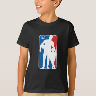 Camiseta Logotipo de esportes do pai Sketll silhueta do fil