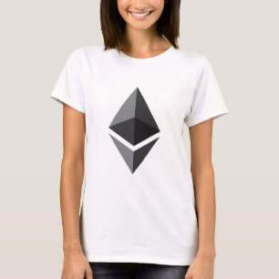 Camiseta Logotipo de Ethereum somente