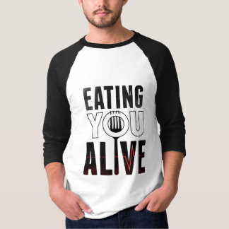 Camiseta Logotipo de EYA - t-shirt longo da Capa