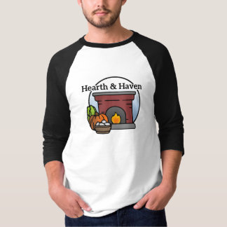 Camiseta Logotipo de Fazenda pequena - Heart & Haven Raglan