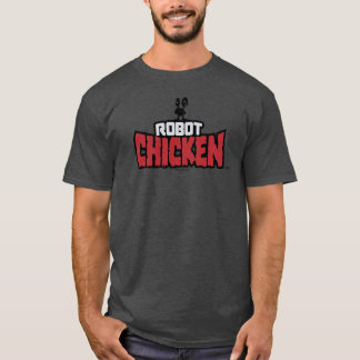 Camiseta Logotipo de galinha robô