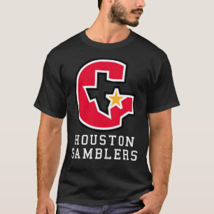 Camiseta Logotipo de Gamblers de Houston