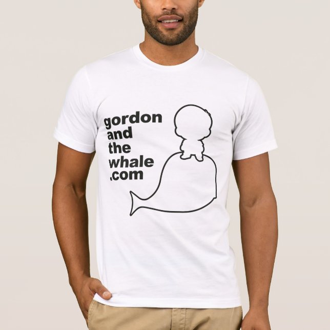 Camiseta Logotipo de GATW TXT (preto) (Frente)