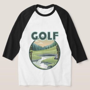 Camiseta logotipo de Golfe Esportes