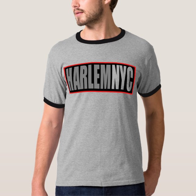 Camiseta Logotipo de HarlemNYC pelo estúdio NYC dos (Frente)
