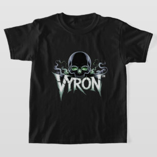 Camiseta Logotipo de Jogos Urbanos Vyron Skull