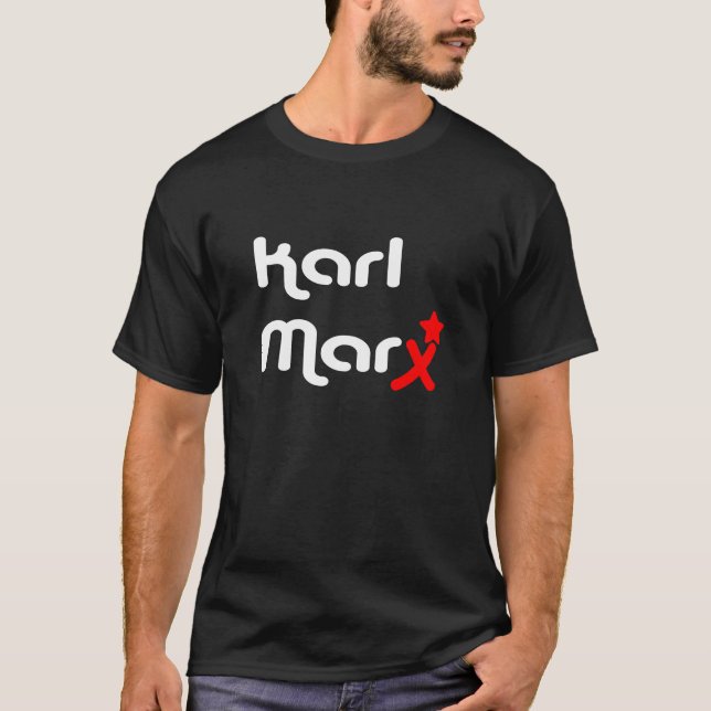 CAMISETA LOGOTIPO DE KARL MARX (Frente)