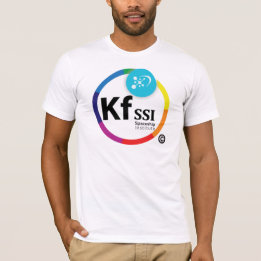 Camiseta Logotipo de KFSSI no t-shirt do algodão