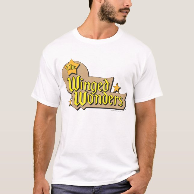 Camiseta Logotipo de Maravilhas Asas (Frente)