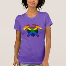 Logotipo de Martelo de Geologia Orgulho LGBT