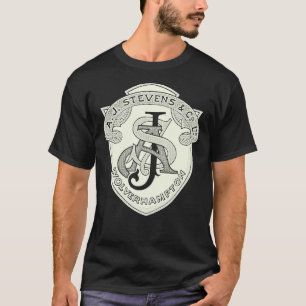 Camiseta Logotipo de motociclo AJS em pontos T-Shirt clássi