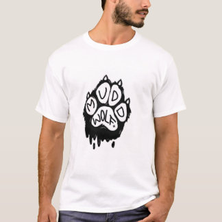 Camiseta Logotipo de Muddwolf